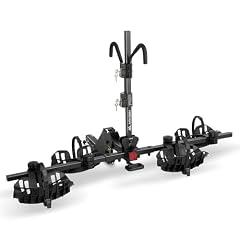 ARKSEN Ebike Hitch Rack, 2-Bike Platform Carrier