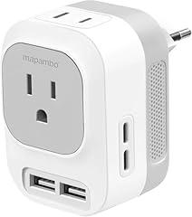 Mapambo International Travel Adapter with Fast Charging