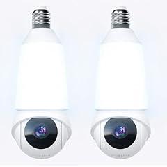 JCMNETE Light Bulb Security Camera