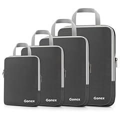 Gonex Compression Packing Cubes, Deep Gray