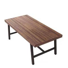 GarveeHome Industrial Dining Table for 6-8