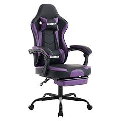 SEGEDOM Ergonomic Gaming Chair with Footrest