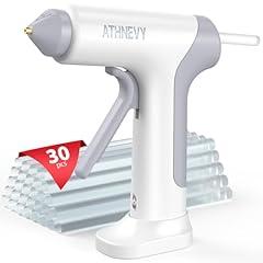 Athnevy Cordless Glue Gun 4V White