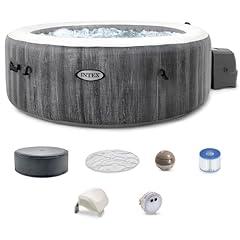 Intex PureSpa Greywood Deluxe Inflatable Spa Set