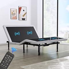 Yiree Adjustable Bed Frame with Massage and USB