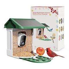 HARYMOR Smart Bird Feeder Camera 2K Solar