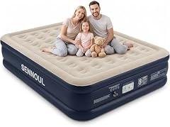 SENNOUL Queen Air Mattress with Built-in Pump