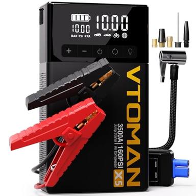 jump starter with air compressor