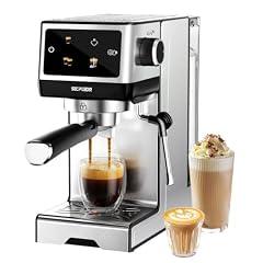 SECPOEDR Espresso Machine with Milk Frother