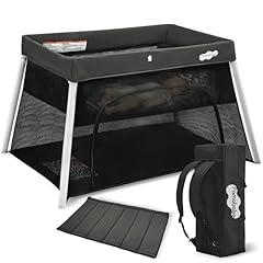 Pamo Babe Travel Playpen Grey