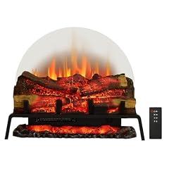 PuraFlame Electric Fireplace Log Set Insert