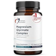 Designs for Health Magnesium Glycinate Complex 120 Count