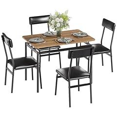 Garvee 5 Piece Dining Set