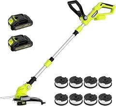 KOMASTY 20V Cordless Weed Wacker & Edger