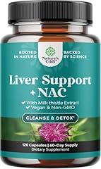 Liver Support Supplement with NAC and Herbal Extracts