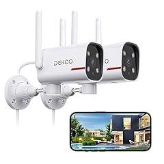 DEKCO Outdoor Security Camera 2-Pack
