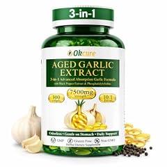 Okcure Garlic Supplement 300 Softgels