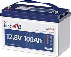 Timeusb 12V 100Ah LiFePO4 Battery
