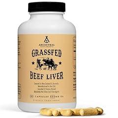 Ancestral Supplements Grass Fed Beef Liver Supplement