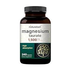 NatureBell Magnesium Taurate 1,500mg Supplement