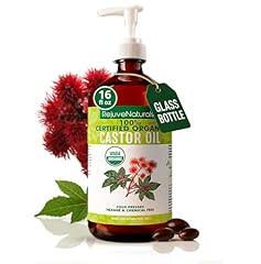 RejuveNaturals Organic Castor Oil 16oz
