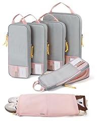 BAGSMART Travel Compression Packing Cubes Set