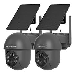 ARCCTV Solar Wireless Outdoor Security Cameras