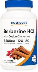 Nutricost Berberine HCI with Ceylon Cinnamon