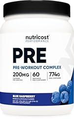 Nutricost Blue Raspberry Pre-Workout Powder
