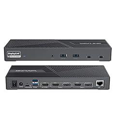 WAVLINK Triple Monitor Docking Station 4K 100W Charging