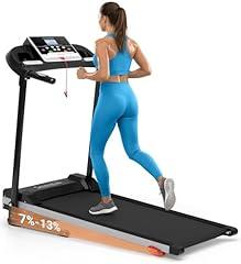 SereneLife Foldable Treadmill with LCD and Bluetooth