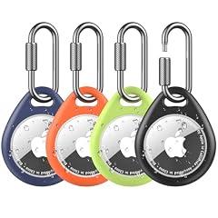 AirTag Holder Keychain with Carabiner