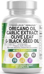 Oregano Oil Immune & Digestive Support Supplement