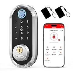 SMONET Fingerprint Electronic Deadbolt Door Lock