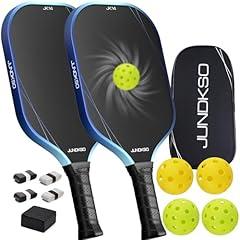 JUNDKSO Pickleball Paddles Set - Blue