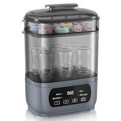 AMZBABYCHEF Baby Bottle Steamer and Dryer