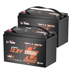 LiTime 12V 100Ah Bluetooth Lithium Battery Pack