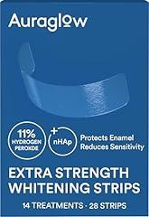 Auraglow Extra Strength Whitening Strips