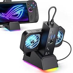 JSAUX 7-in-1 Docking Station with RGB Fan
