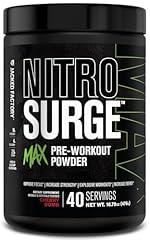 Nitrosurge Max Pre Workout Powder Cherry Bomb
