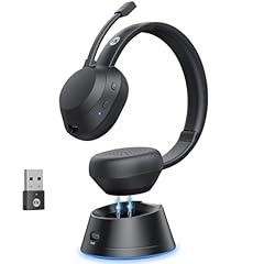 FXWONTY Bluetooth Wireless Headset with Mic