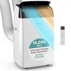SereneLife 16,000 BTU Dual Hose Inverter Portable Air Conditioner