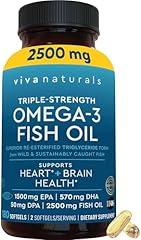 Triple Strength Omega 3 Fish Oil Supplement