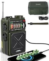 Emgykit R11 Emergency Radio 4000mAh Green