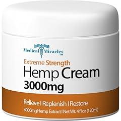 Medical Miracles Hemp Relief Cream 3000mg