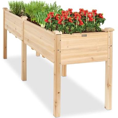 raised flower bed