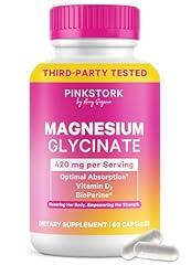 Pink Stork Magnesium Supplement with Vitamin D