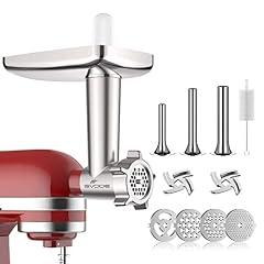GVODE Metal Meat Grinder Attachment for KitchenAid Mixer