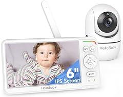 HelloBaby 6'' IPS Screen Baby Monitor