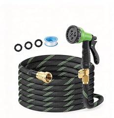 Garden Hose 100ft with Spray Nozzle